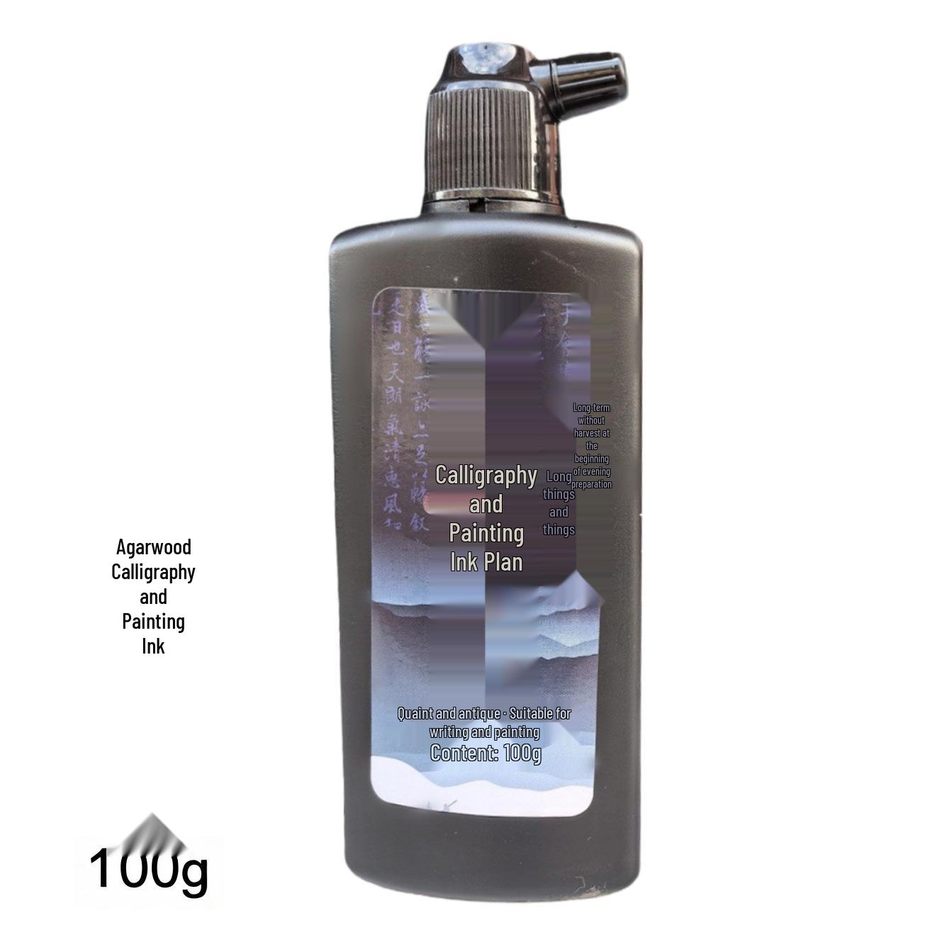 Agarwood Ink: Premium Odorless, Additive-Free Ink for Writing and Art.