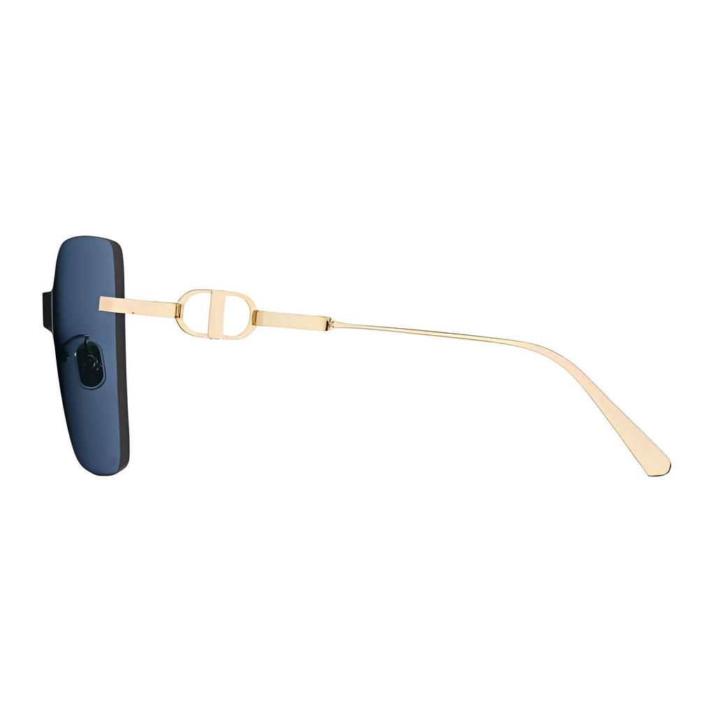 Dior Logo Irregular Frame Sunglasses Women sunglasses Gold CDCHM1UXRB0B0