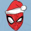 Spider-Man Childrens/Kids Santa Hat Christmas T-Shirt