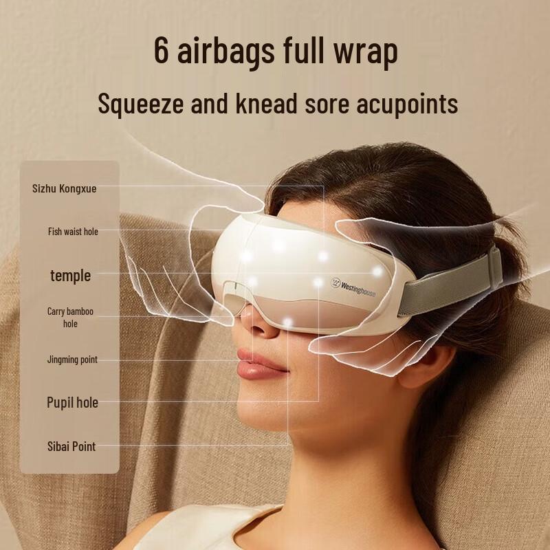 Westinghouse EA1A Foldable Heated Eye Massager CN Plug (adapter Included)
