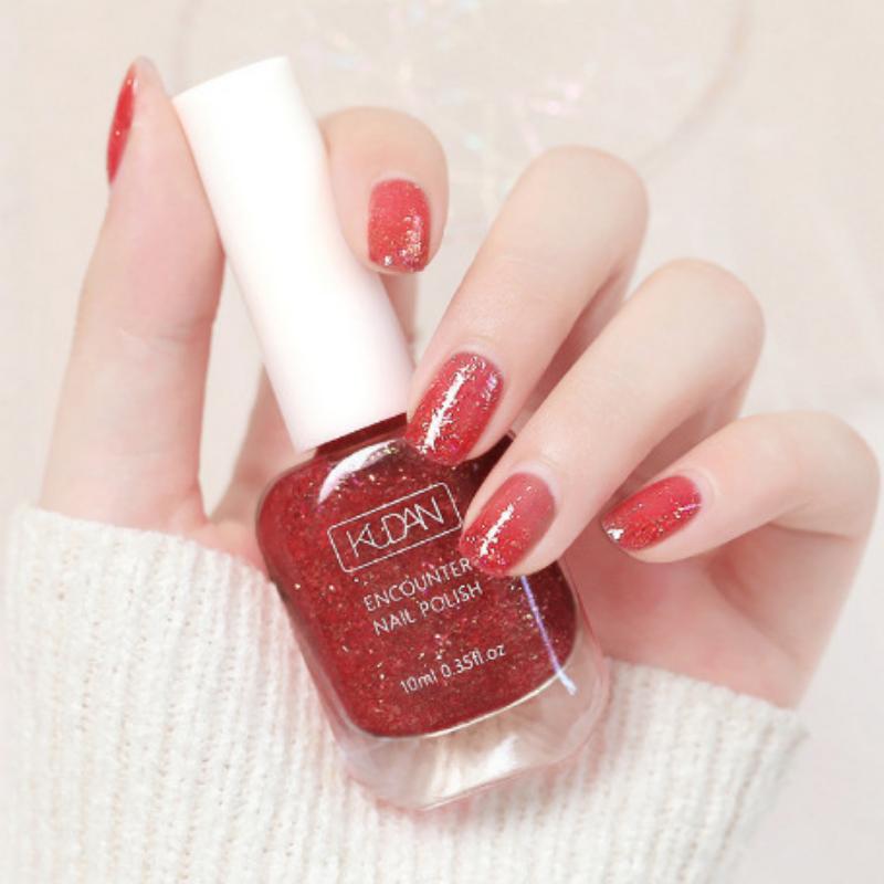Whitening and Tearable Water-based Nail Polish, Odorless, No-bake, Quick-drying, Transparent, Peelable Nail Polish