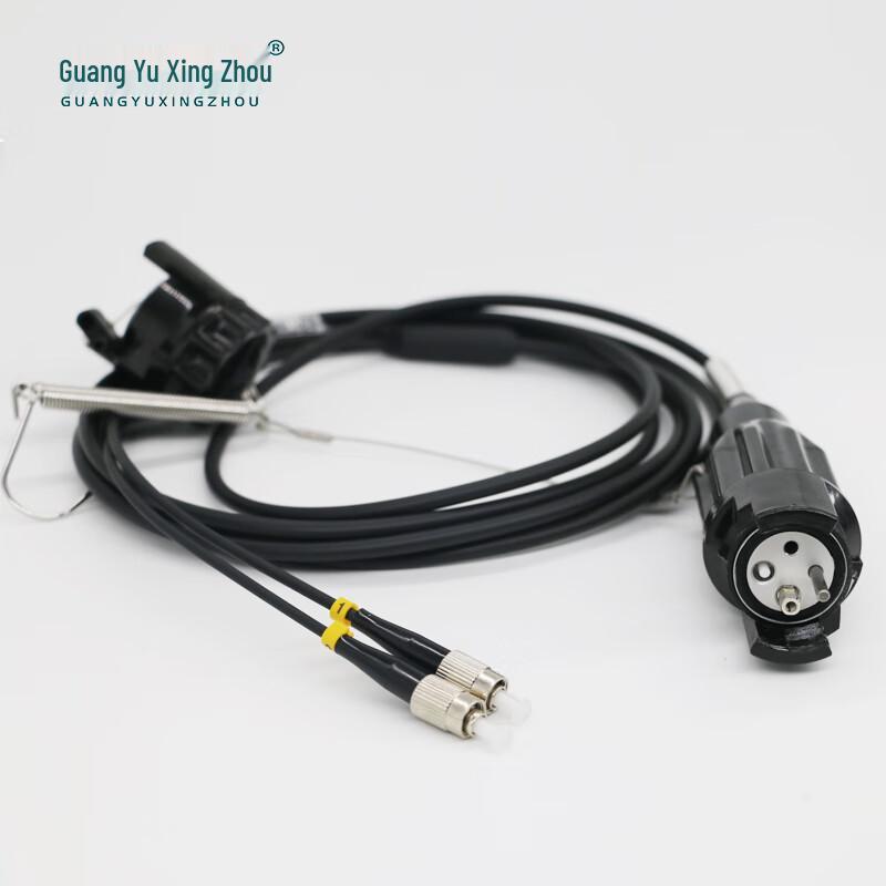 Field Optical Cable Assembly with Aviation Connector