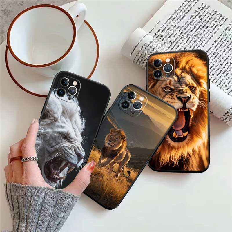 UP3 Animal lion New High-End Shell Phone Case for OPPO A3 Pro A72 A74 A76 A77 A77S A78 A79 A94 A95 A18 A40M A58