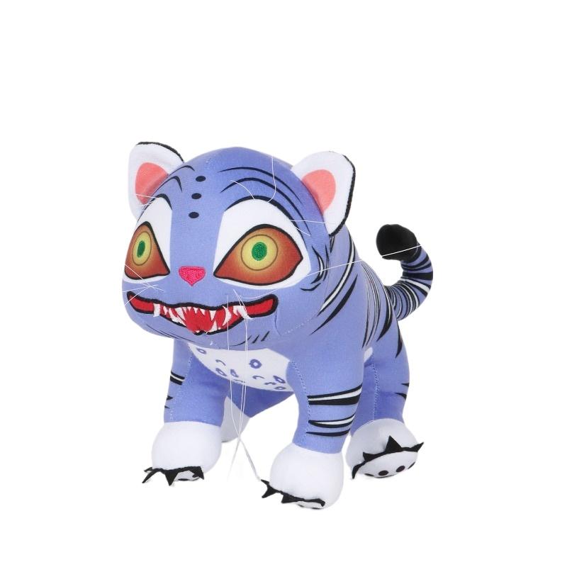 Demon Hunters Tiger Plush Toy Demon Hunters Kpop Accessories Toy Tiger Plushie Doll K Pop Demon Hunters Merch Birthday Gift