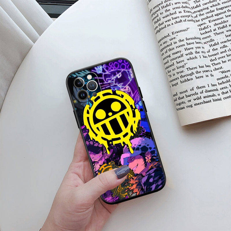 MH117 One Piece Law Phone Shell Case for iPhone 7 8 11 12 13 14 15 16 17 16E XS Pro Max XR X SE Air