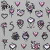 Retro Black Nail Stickers Halloween Art Stickers, 3D Embossed Skeleton Hand Pumpkin Bat Professional Salon Accessories Decals, Self-Adhesive Manicure