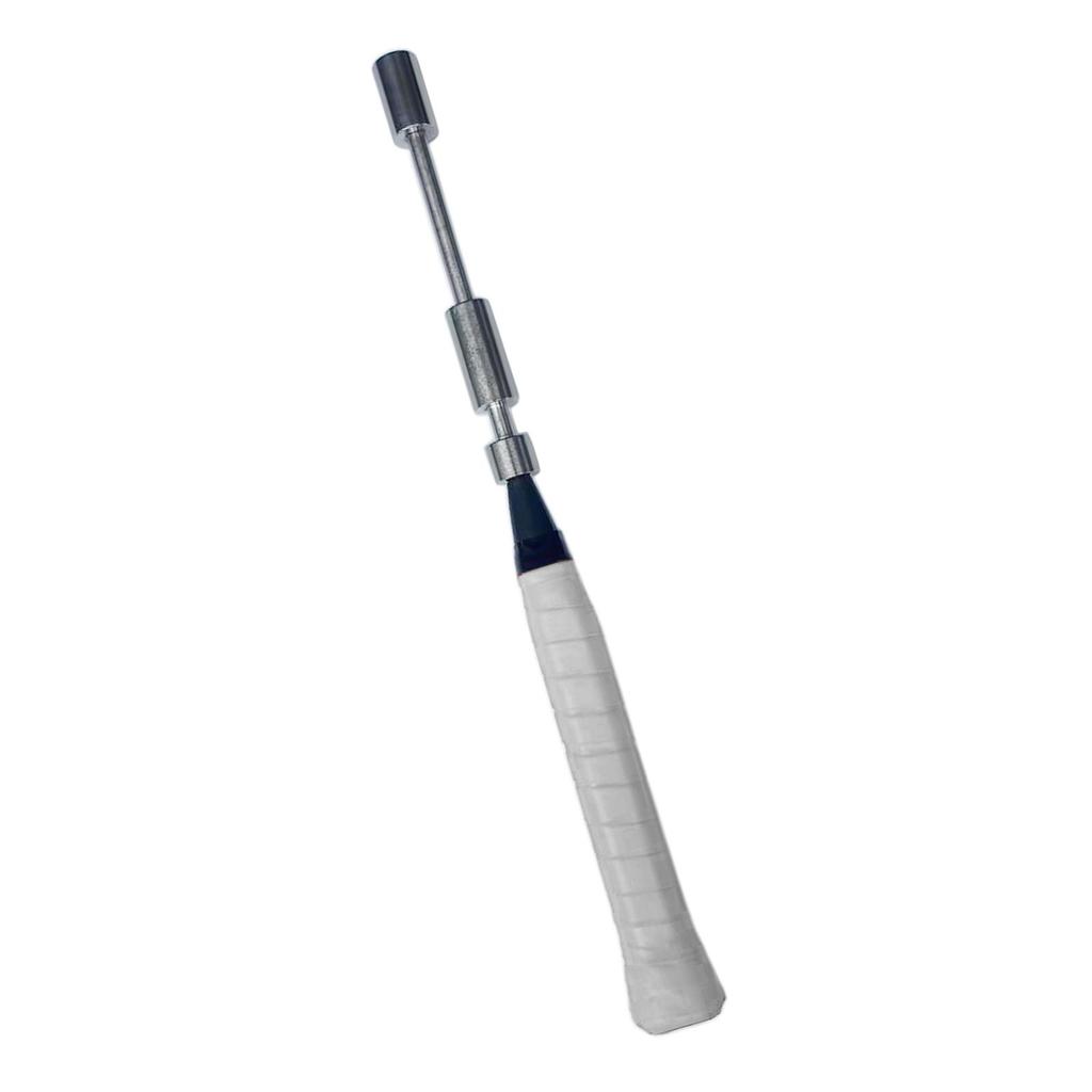 Badminton Training Racket Rod Power Enhance Badminton Racket Swing Trainer for Speed Outdoor Indoor Impact Adults