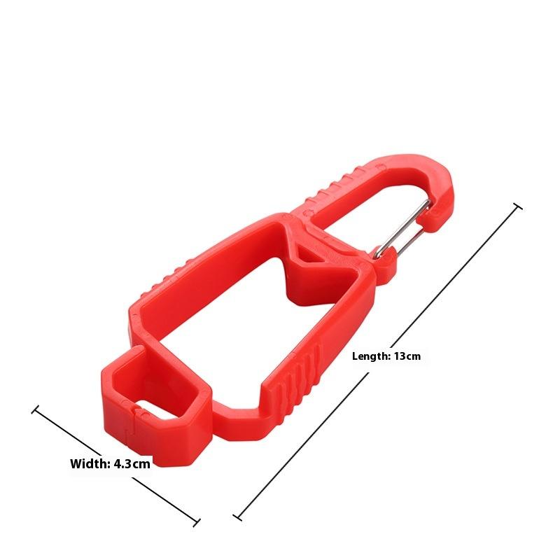 Outdoor Protective Gloves Clip Hanger Multi-purpose Safety Work Gloves Holder Water Bottle Keys Anti-drop Glove Belt Clamp