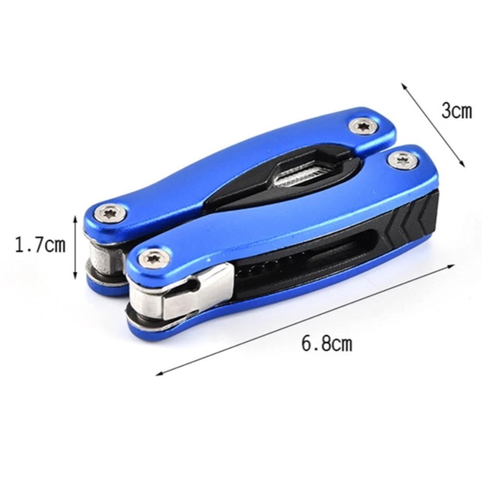 Pinze Pieghevoli in Acciaio Inossidabile Pinze Funzionali Utensili a Mano Pinze Cacciavite Kit Attrezzatura da Campeggio Coltello Tascabile Multiuso da Esterno