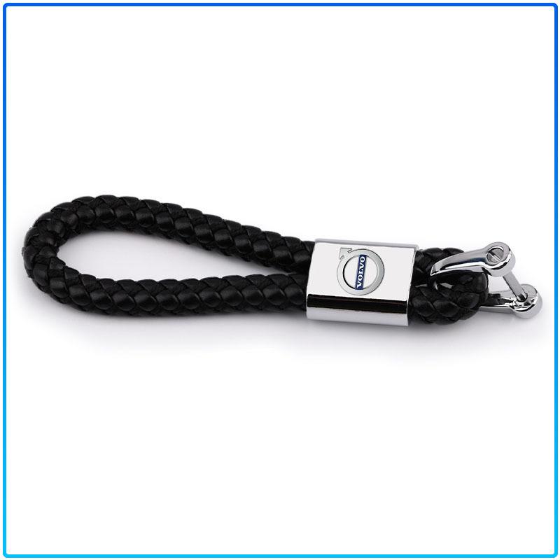 Car Key Chain Key Ring Key Lanyard Car Emblem Accessories For Volvo XC60 XC90 S60 S80 S40 V40 V60 V70 V50 XC70