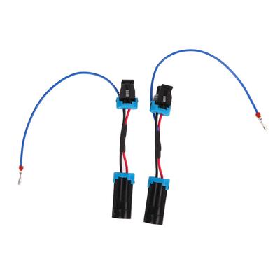 2 Pcs Eyebrow Wiring Harness Fang Accent Lights Connector Cable Replacement for Polaris RZR XP 1000