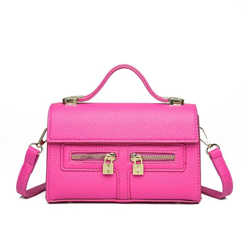 Summer New Retro Fashion Versatile Single Shoulder Women's Messenger Bag Niche High-end Portable Small Square Bag