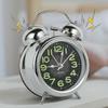 3 Inches Twin Bell Super Loud Alarm Clock with Nightlight for Heavy Sleepers Bed Desktop Student Decor