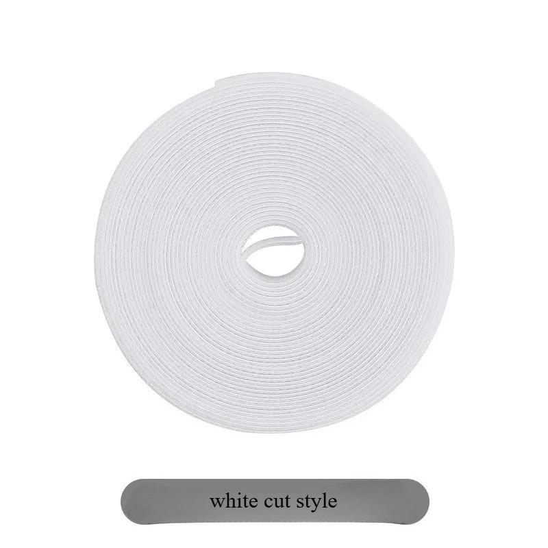 5m/ Roll Portable Cable Ties Plug Board Data Cable Storage Strap Multifunction Trimmable Cable Organizer Home Office Storage