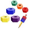 Ergonomic 10g Weighted Writing Grip Pen Grip Pencil Holder Enhances Writing Control For Students Artists And Teachers