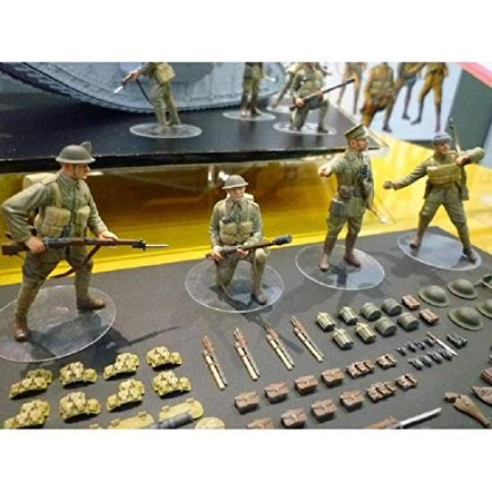 Tamiya Military Collection Series 09 British Army Infantry and Small Arms Set Plastic Model Kit 32409 1/35 No.