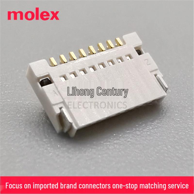 Molex 503480-0800 Surface Mount FPC Connector, 0.5mm Pitch, 8-Pin