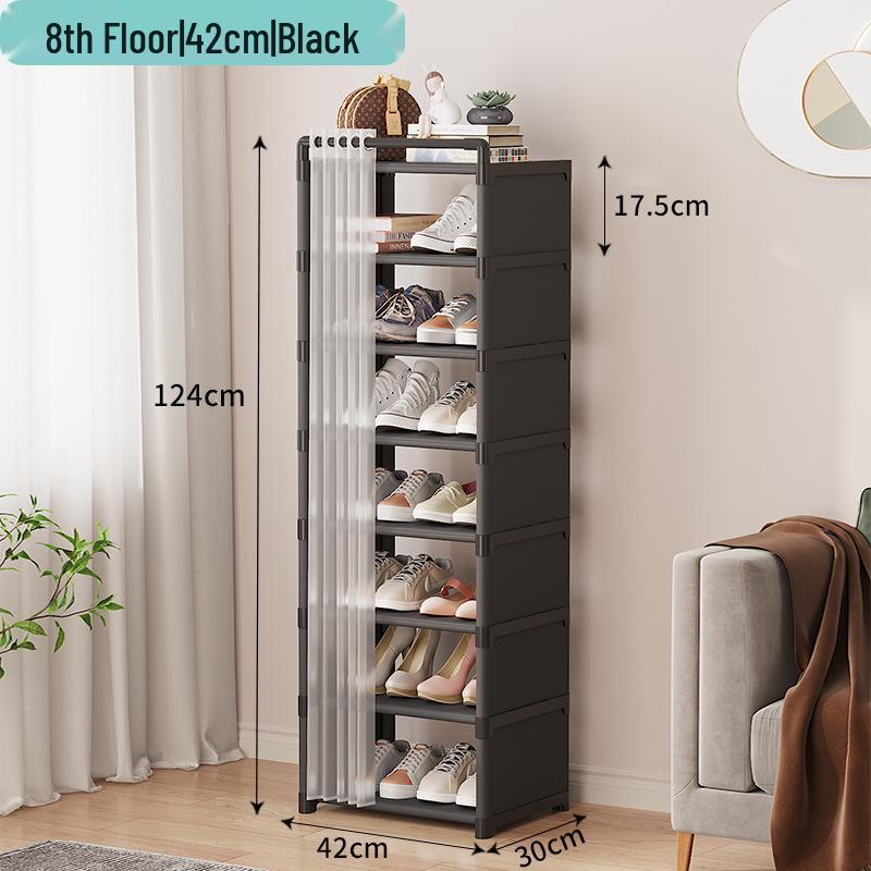 Economical Multi-Layer Shoe Rack: Dustproof, Space-Saving, Stylish Storage for Home or Dorm