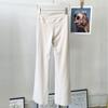 Lu Same Style Yoga Pants Female 2025 New Arrival High Waist Hip Lift No Embarrassment Line Loose Pants Bootcut Trousers Sports Pants