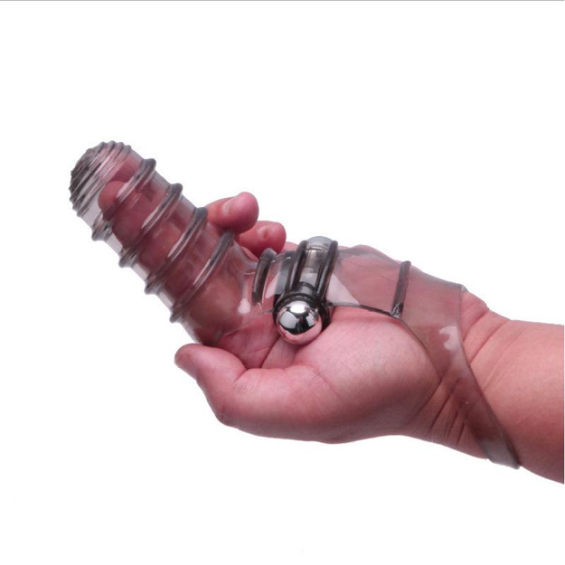Finger Sleeve Vibrator G-spot Massage Clit Stimulate Flirting Sex Toys For Women Masturbator Adult