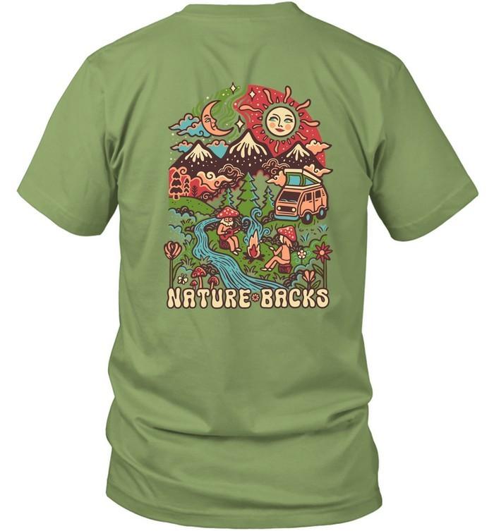 

Природа Берег Реки На Открытом Воздухе Путешествие Футболка Унисекс XL