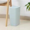 Nouvelle poubelle rectangulaire créative Cuisine Salle de bain Toilettes Poubelle Salon Pièce Avec couvercle Poubelles Poubelle à poussoir nordique