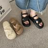 Two Slippers for Women To Wear, Summer New Style Fashion with Skirt, Beautiful Platform Sandals