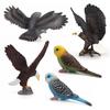 Wild Owl Pvc Bird Model With Realistic Design For Home Decor And Educational Use