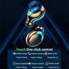 Fone de Ouvido Bluetooth TWS Fones de Ouvido Fones de Ouvido Sem Fio | Graves HiFi, Controle por Toque, Chamada em Mãos Livres e Estojo de Carregamento com Visor Digital