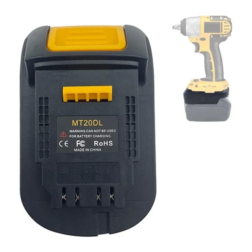 Portable Battery Converter Adapter PC Electric Power Tool for Milwaukee/Dewalt/Makita/Bosch