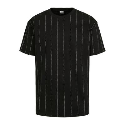 Urban Classics Mens Pinstripe Oversized T-Shirt