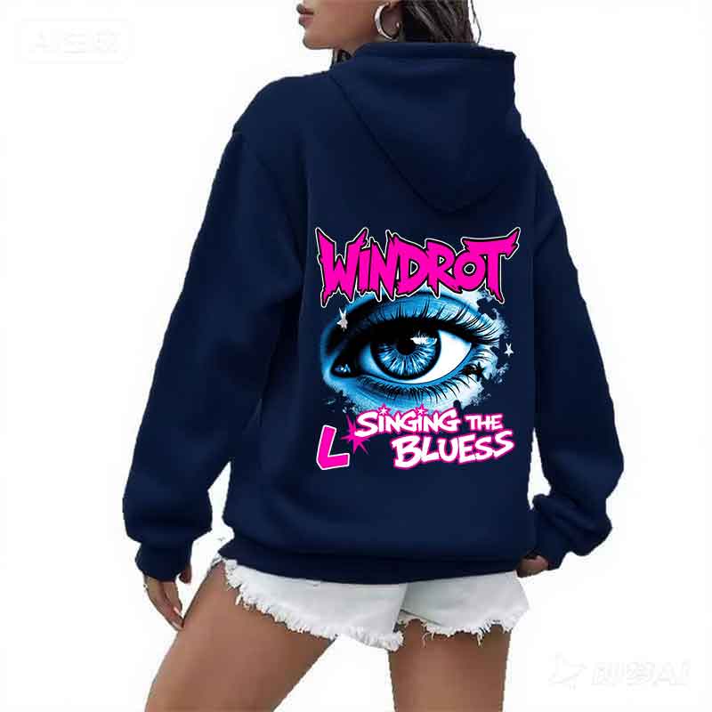 Kangaroo Pocket Women'S Hoodie Spring Autumn Street Casual Fashion Top Versatile Trend Y2K Clothing Long Sleeved Pullover Top