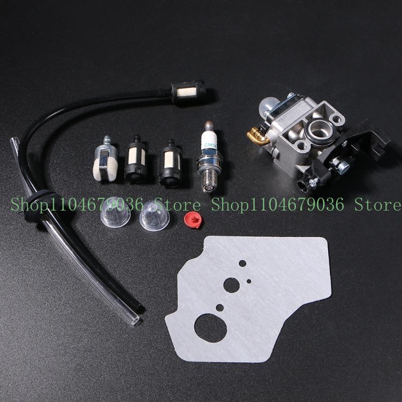 652F Trimmer Mowers Engine Parts Carburetor Carb Carb Gasket for Spark Plug Line Hose Fit for GX25 GX35 HHT35