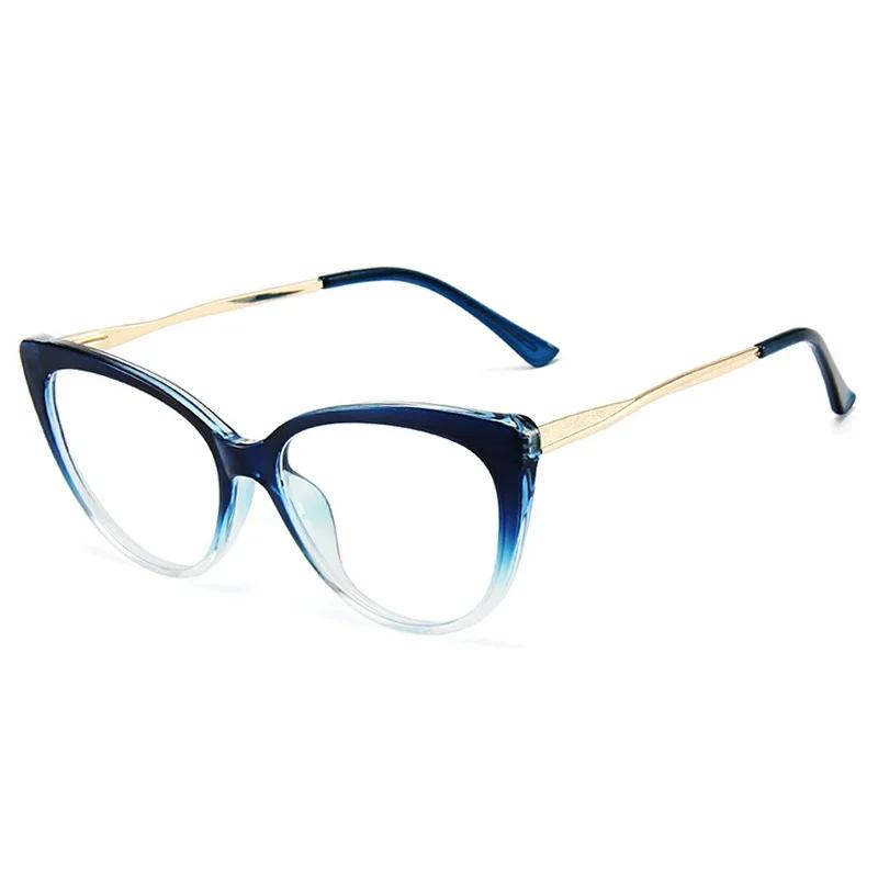 Stylish Cat Eye Optical Eyeglasses Frame Female Retro Clear Lenses Optical Glasses Frames Prescription Spectacle Frame