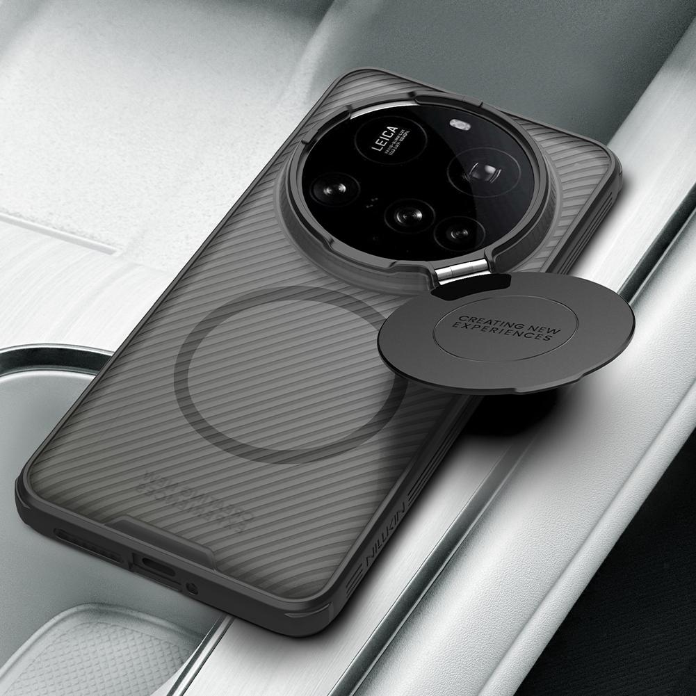 For Xiaomi MI 15 Ultra Phone Case Nillkin CamShield Prop Magnetic Clear Version Hard PC+TPU Shell Shockproof Back Cover