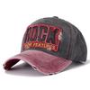 Outdoor Adjustable Casual Her  Him For Women Men Cap Baseball Stitched Stitching Embroidered Lettering Alphabet Rock School Old Vintage Cotton