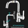 Shuizhisheng Edelstahl Drehbarer Beckenwasserhahn