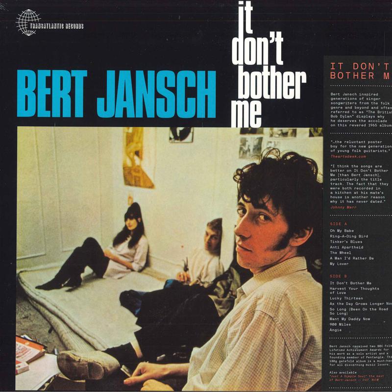 

LP Record BERT JANSCH - It Don t Bother Me TRA132 Sanctuary Recor 2015 Europe Folk