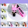 Leeknowhyunjin Cartoon Silicone Keychain Pendant For Children Adorable Gift For Kids And Car Accessories