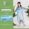 Children's Waterproof Disposable Raincoat - Portable One-Piece Cape for Hiking, Rafting, Camping, and School.