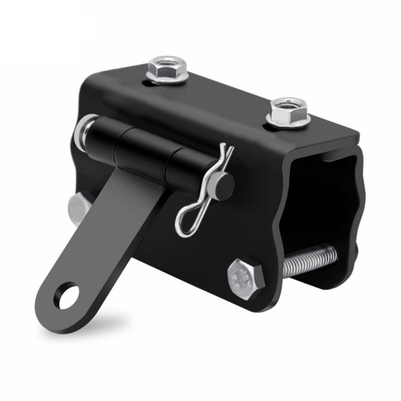 Универсальный бампер-сцепное устройство для снегохода, регулируемое, сверхпрочное, стальное, буксировочный инструмент, бампер-сцепное устройство для снегохода, устойчивая буксировочная поддержка 1