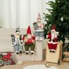 12 Inch Sitting Santa Claus Statue Home Ornaments Christmas Decorations  Gift For Friends