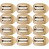 Leopard Print Oval Frosted Hair Clip Women's High-end Versatile Duckbill Clip Hair Accessories