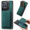 For Motorola Edge 50 Neo 5G Case Compatible with MagSafe Leather Back Cover with Detachable Card Holder