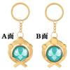 Lightning Grass Elemental Eye of God Keychain Small Pendant for Car Bag Birthday School Festival Anime Lightning Grass [LOMANZI] Pendant, Keys,