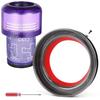 Replacement Dust Collector Sealing Ring for Dyson V12 and SV46 Vacuum Includes Dust Bucket and Release Includes Slim, SV20, SV30, Cleaners. Bin.