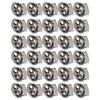 30pcs Heavy Duty Metal Cord Locks Alloy Material Drawstring Fasteners  For Drawstrings