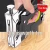 Three-in-One Handheld Woodworking Staple and Brad Nailer for Cabinets and Sofas