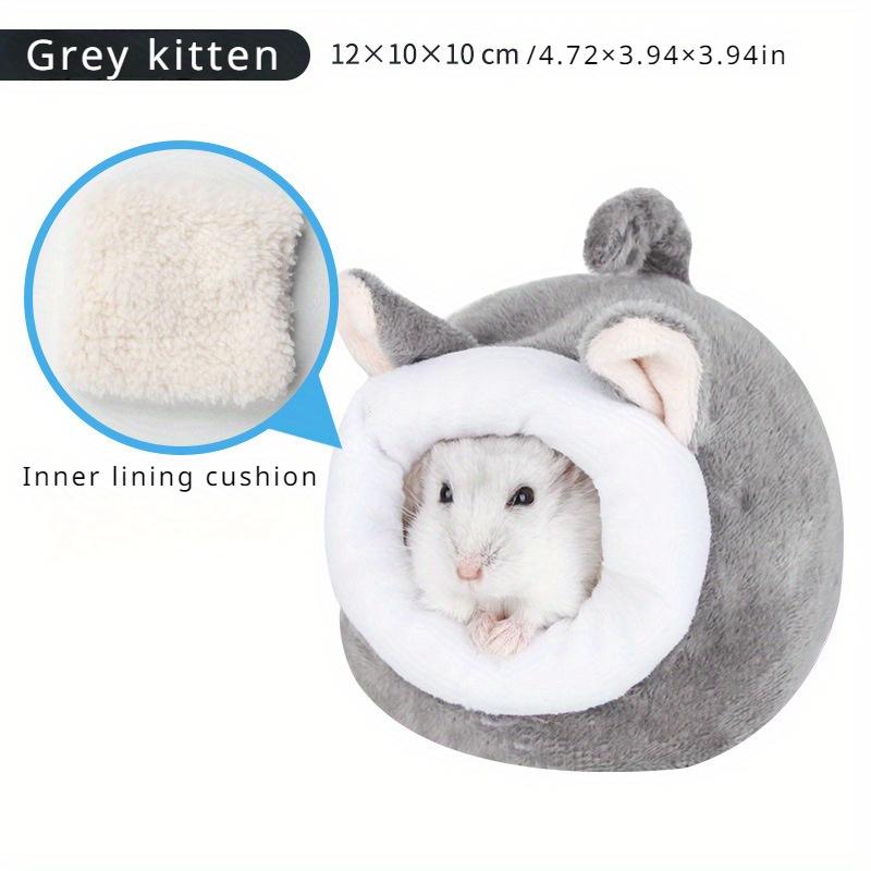Hamster Nesting House Golden Bear Sleeping Bag Cotton Nest and Sleeping Bag Keep Hamster Warm and Cozy
