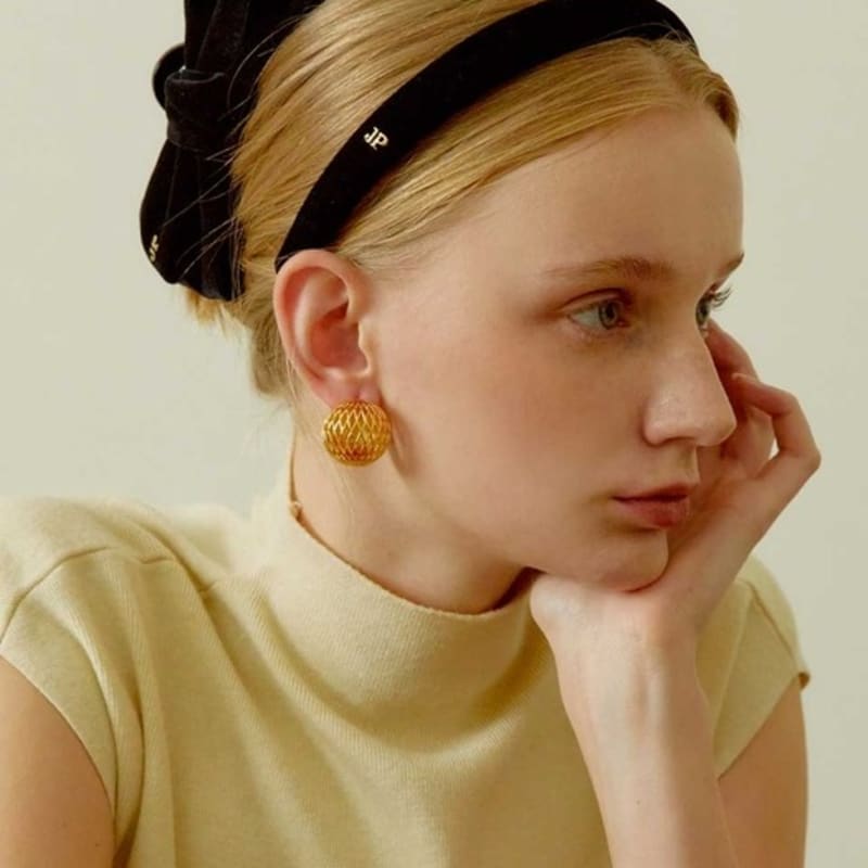 

Жан Поль Кларисс Бархатная повязка для волос JP-23-370HB Navy